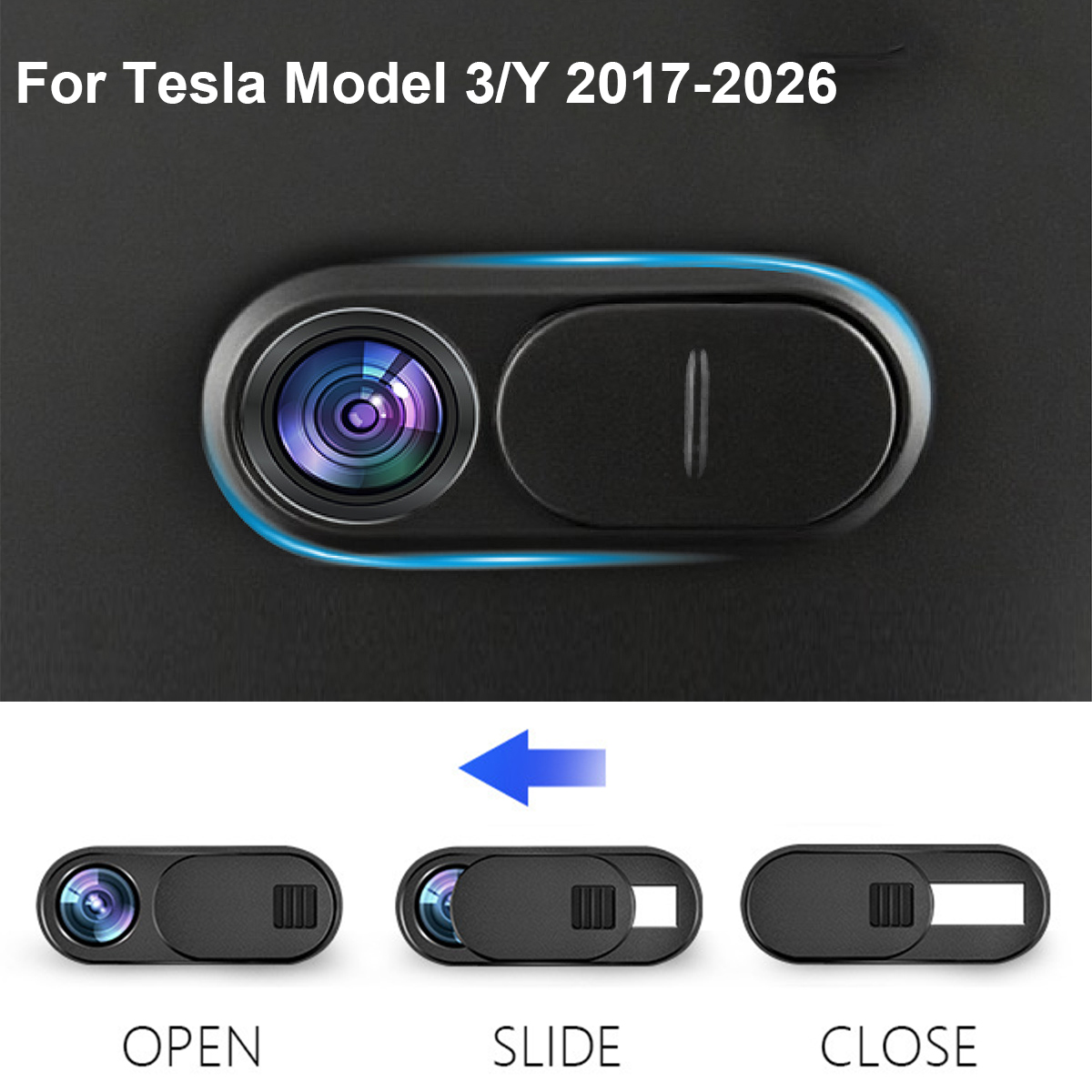 Photography Zooming - Cubierta de Cámara para Tesla Model