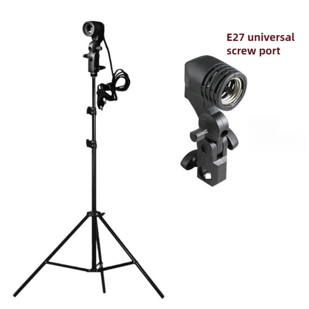 Photography Umbrella - Soporte de bombilla de 2M, enchufe