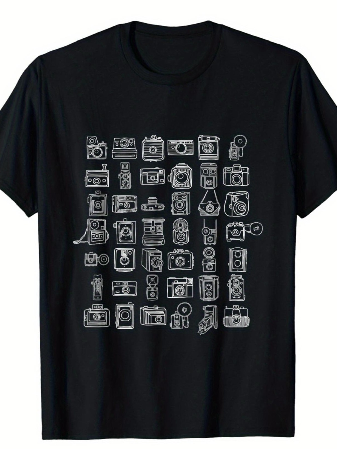 Photography Graphic Design - Camiseta Gráfica para Hombre con Diseño