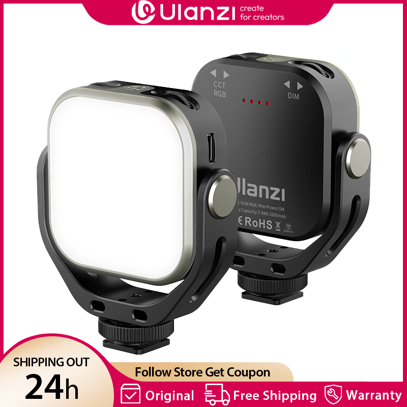 Photography Umbrella Lights - Luz de vídeo Ulanzi VL66 RGB