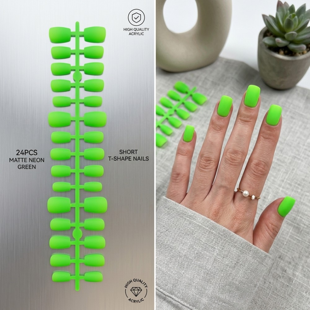Photography Tips - 24 Uñas Postizas Cortas en Forma