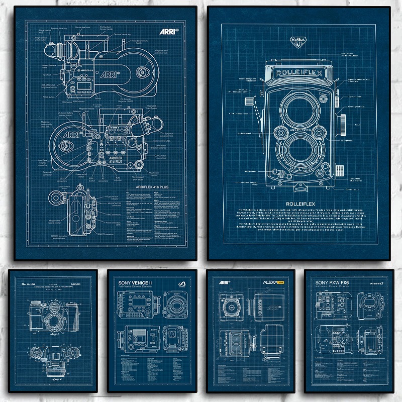 Photography Product - Póster de proyecto de cámara Leica