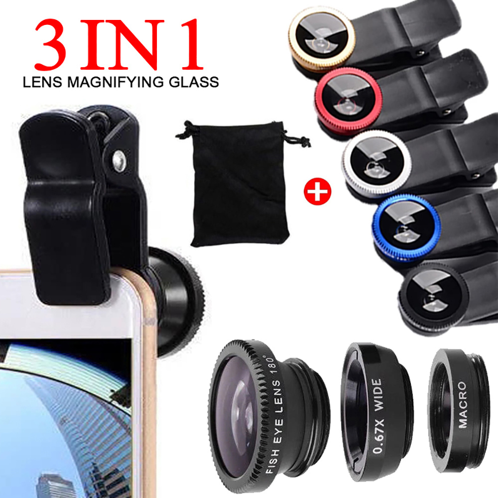 Lente universal 3 en 1 tipo oj - Photography Zooming reseña y precio