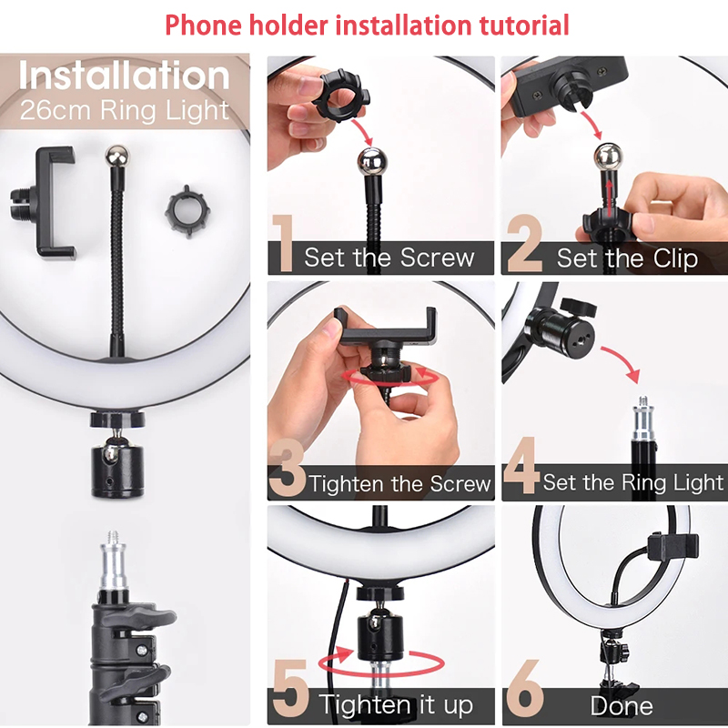 Anillo de Luz LED para Selfies - Photography Darkroom reseña y precio