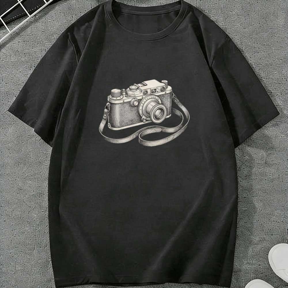 Camiseta Vintage con Diseño de - Photography Graphic Design reseña y precio