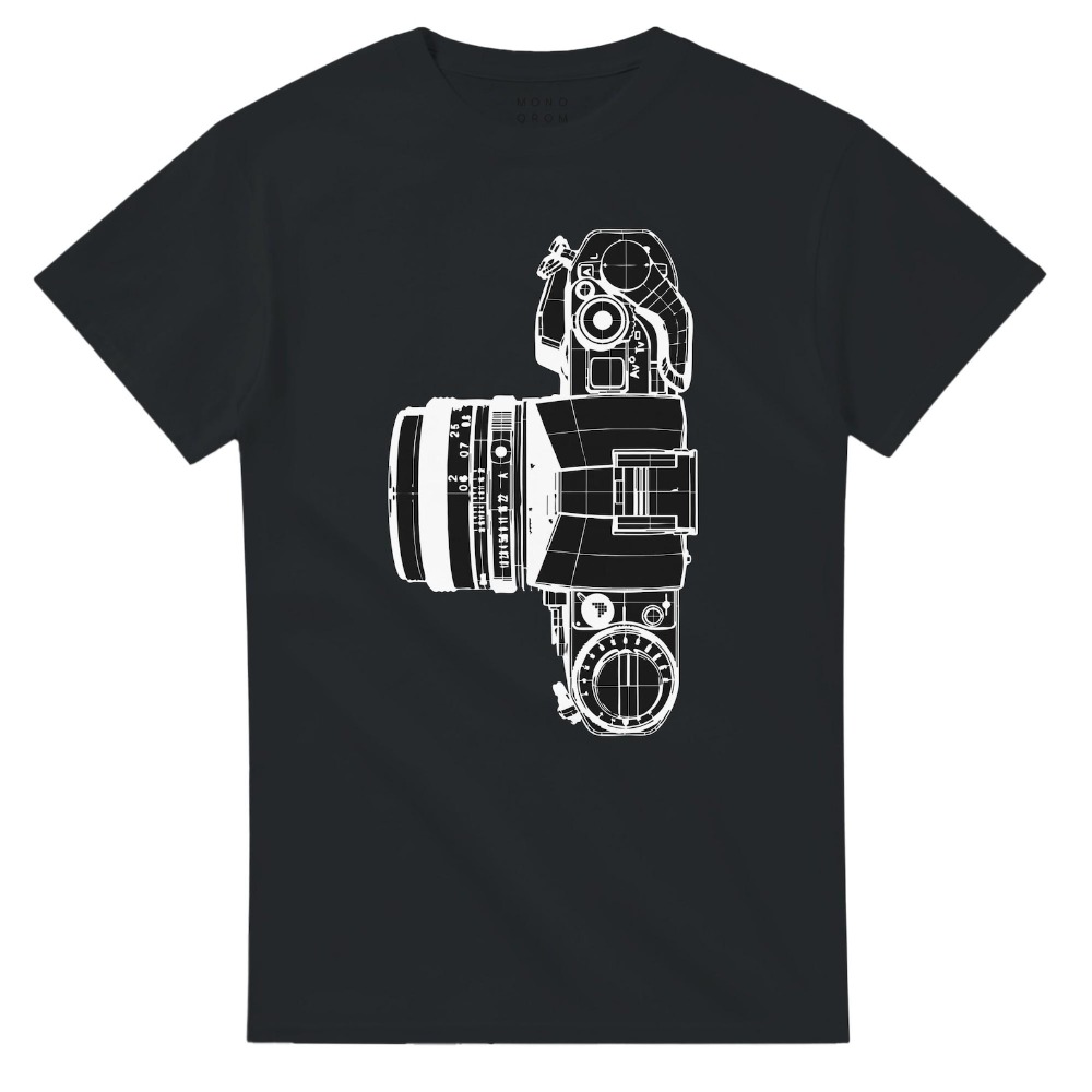 Camiseta vintage con diseño de - Photography Graphic Design reseña y precio