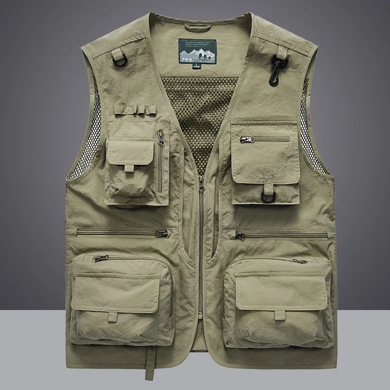 Chalecos de pesca de malla de  - Photography Vest reseña y precio