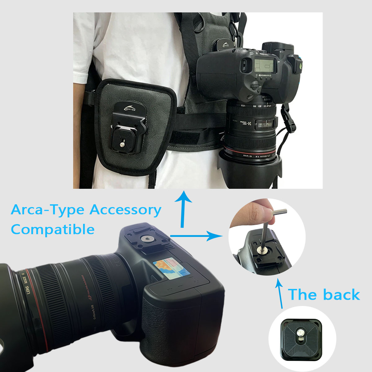 Chaleco de fotografía Aero Tac - Photography Vest reseña y precio