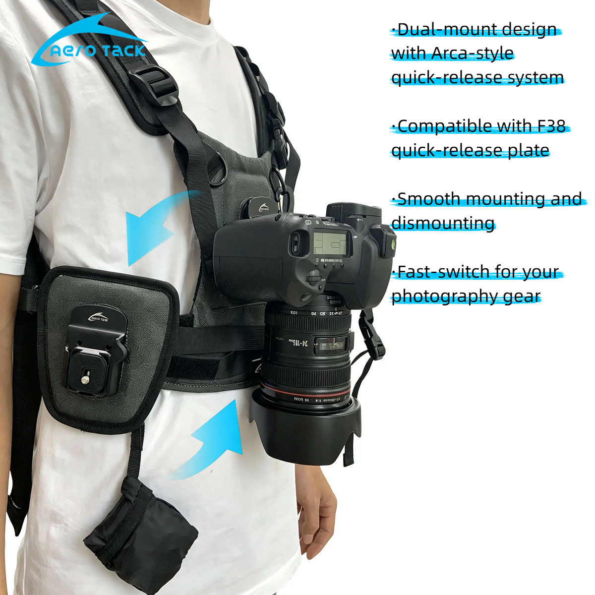 Chaleco de fotografía Aero Tac - Photography Vest reseña y precio