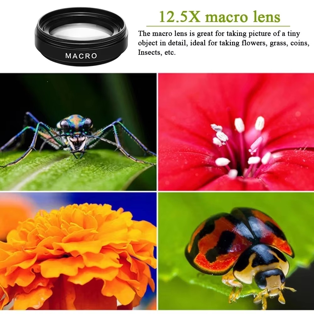 Lente 2 en 1 con clip universa - Photography Zooming reseña y precio