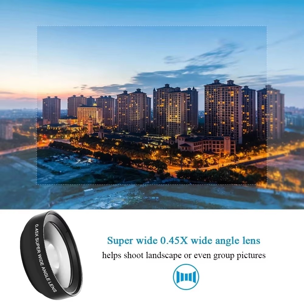 Lente 2 en 1 con clip universa - Photography Zooming reseña y precio