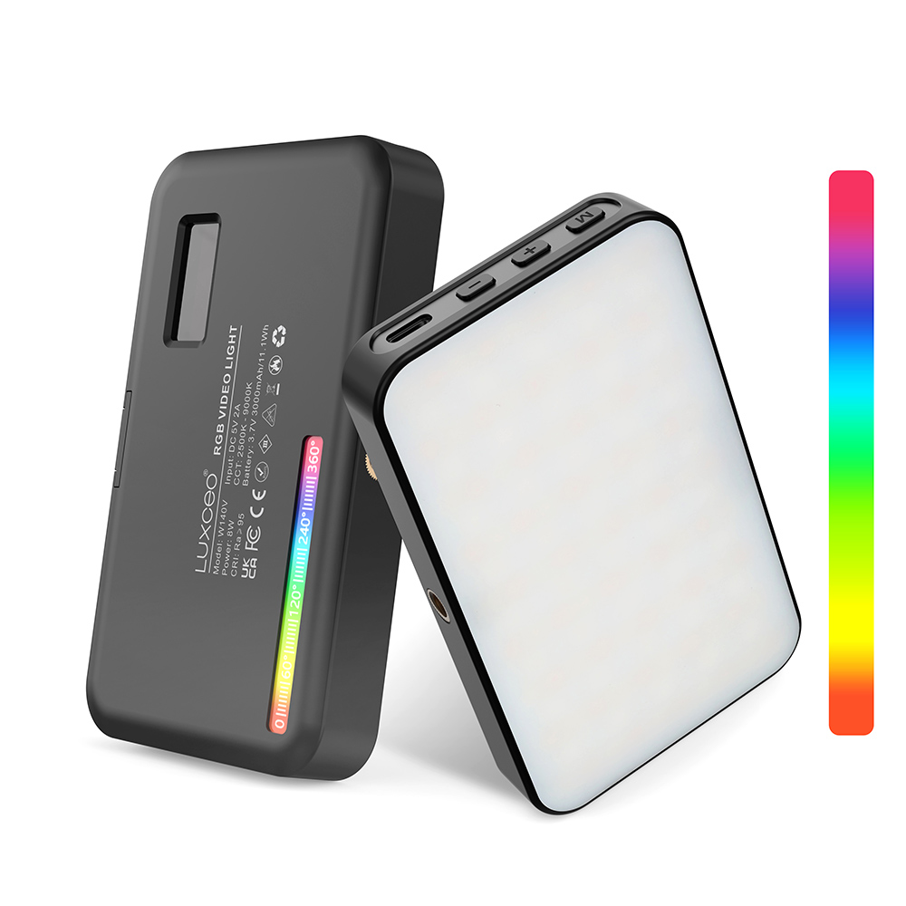 LUXCEO V10 PRO luz de vídeo RG - Photography Umbrella Lights reseña y precio
