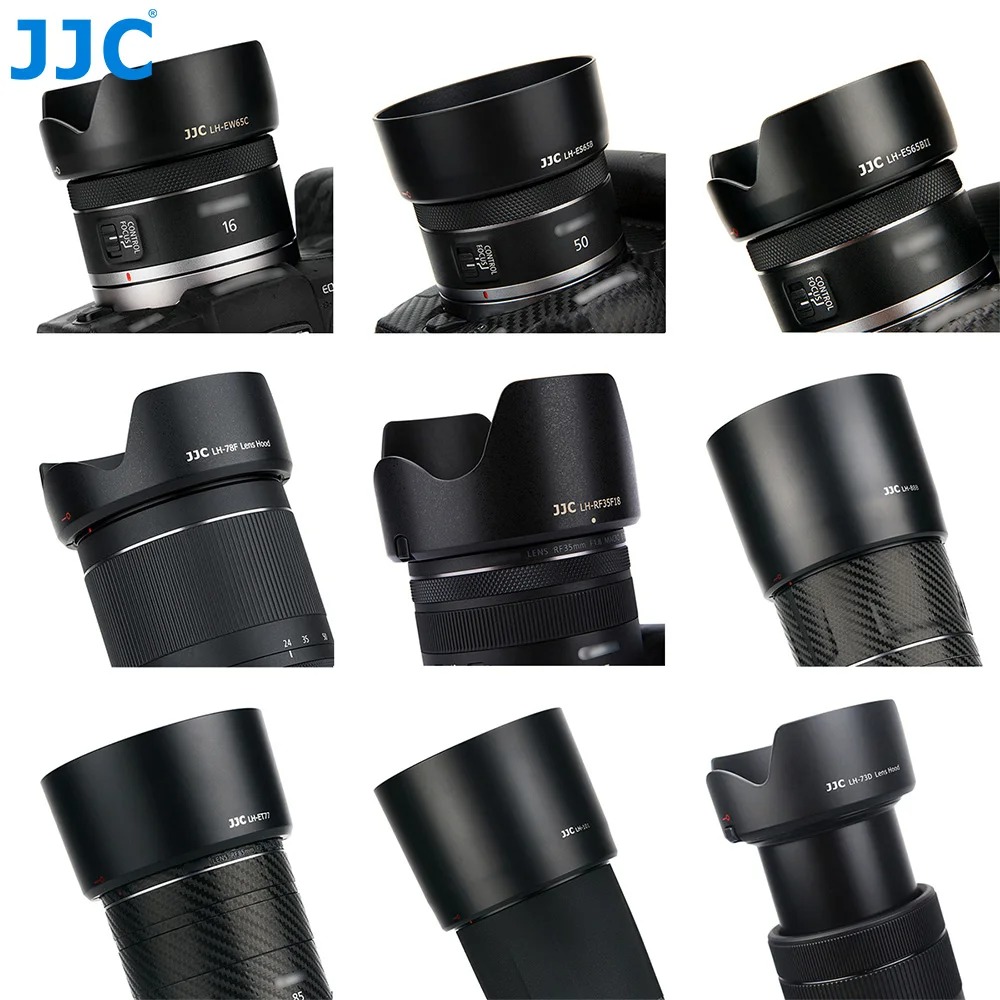 Parasol JJC para lente Canon R - Nikon Camera Z50 reseña y precio