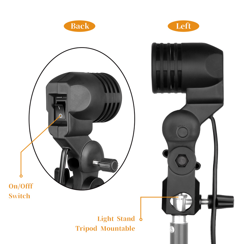 Soporte de bombilla de Cable d - Photography Umbrella Lights reseña y precio