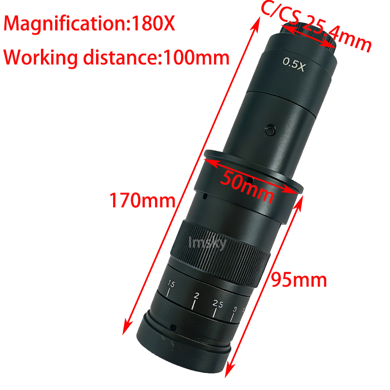 Lente ajustable de montaje C c - Photography Zooming reseña y precio