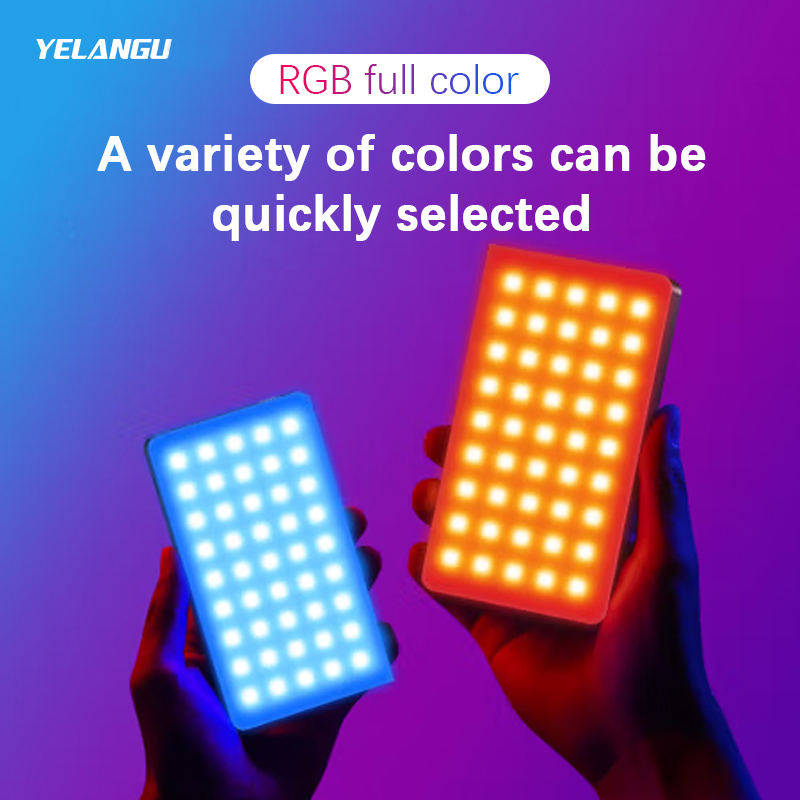 YELANGU RGB luz LED de vídeo W - Photography Umbrella Lights reseña y precio