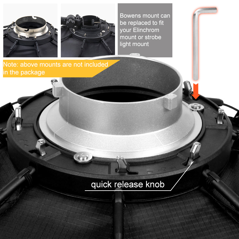 Triopo - Softbox Portátil de 9 - Photography Umbrella reseña y precio