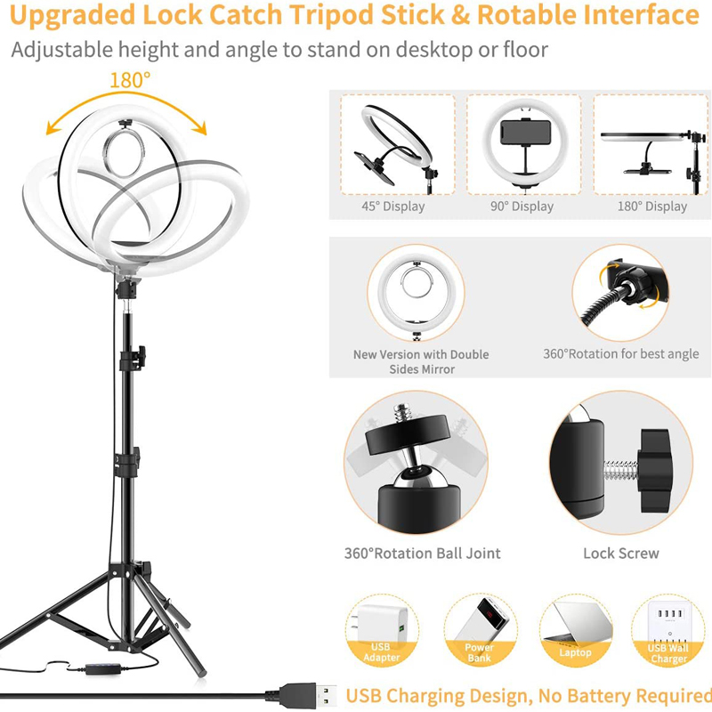 Luz de video LED de 16/26/33 c - Photography Darkroom reseña y precio