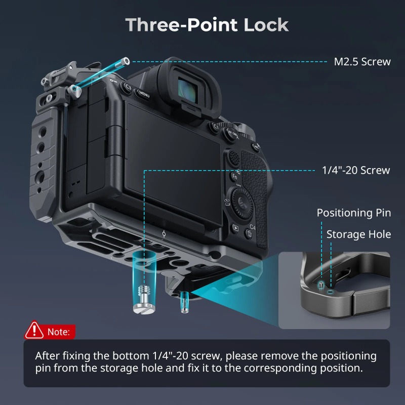 SmallRig 4481 HawkLock Jaula d - Sony Camera A7 Iv reseña y precio