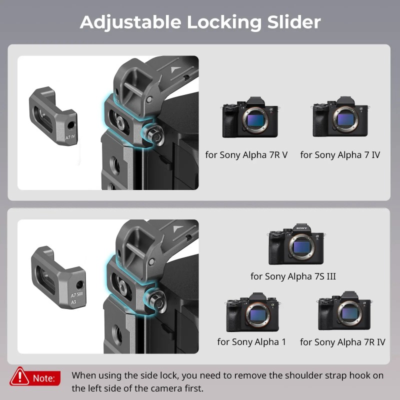 SmallRig 4481 HawkLock Jaula d - Sony Camera A7 Iv reseña y precio