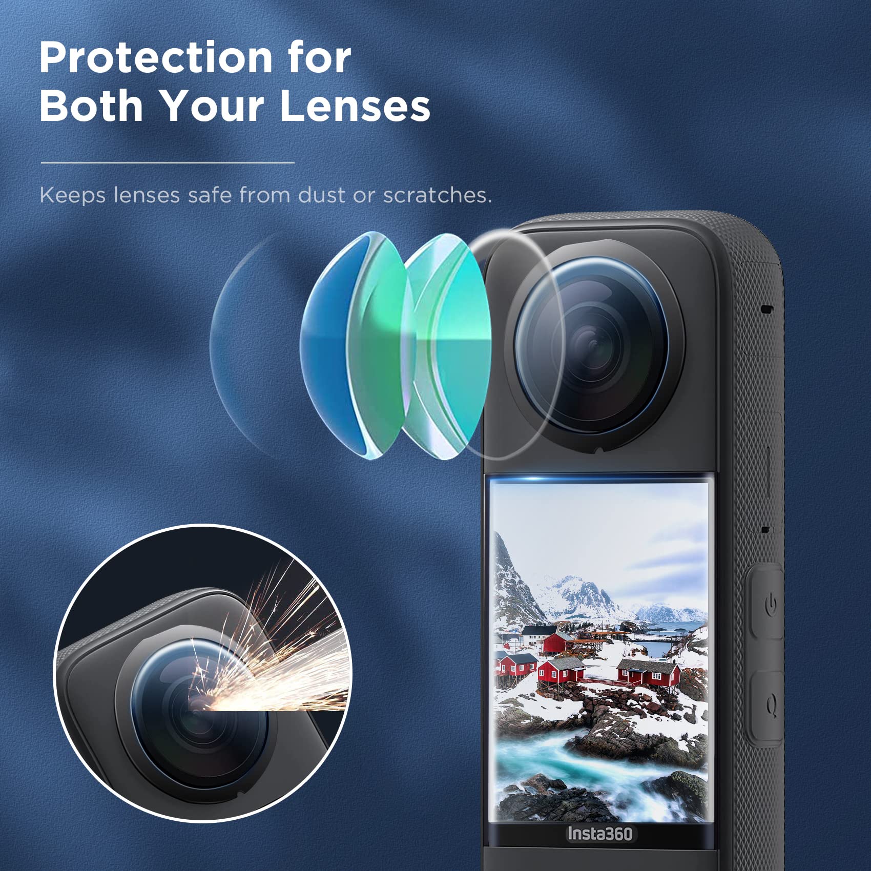 Juego de Accesorios para Insta - Insta360 Camera X3 reseña y precio