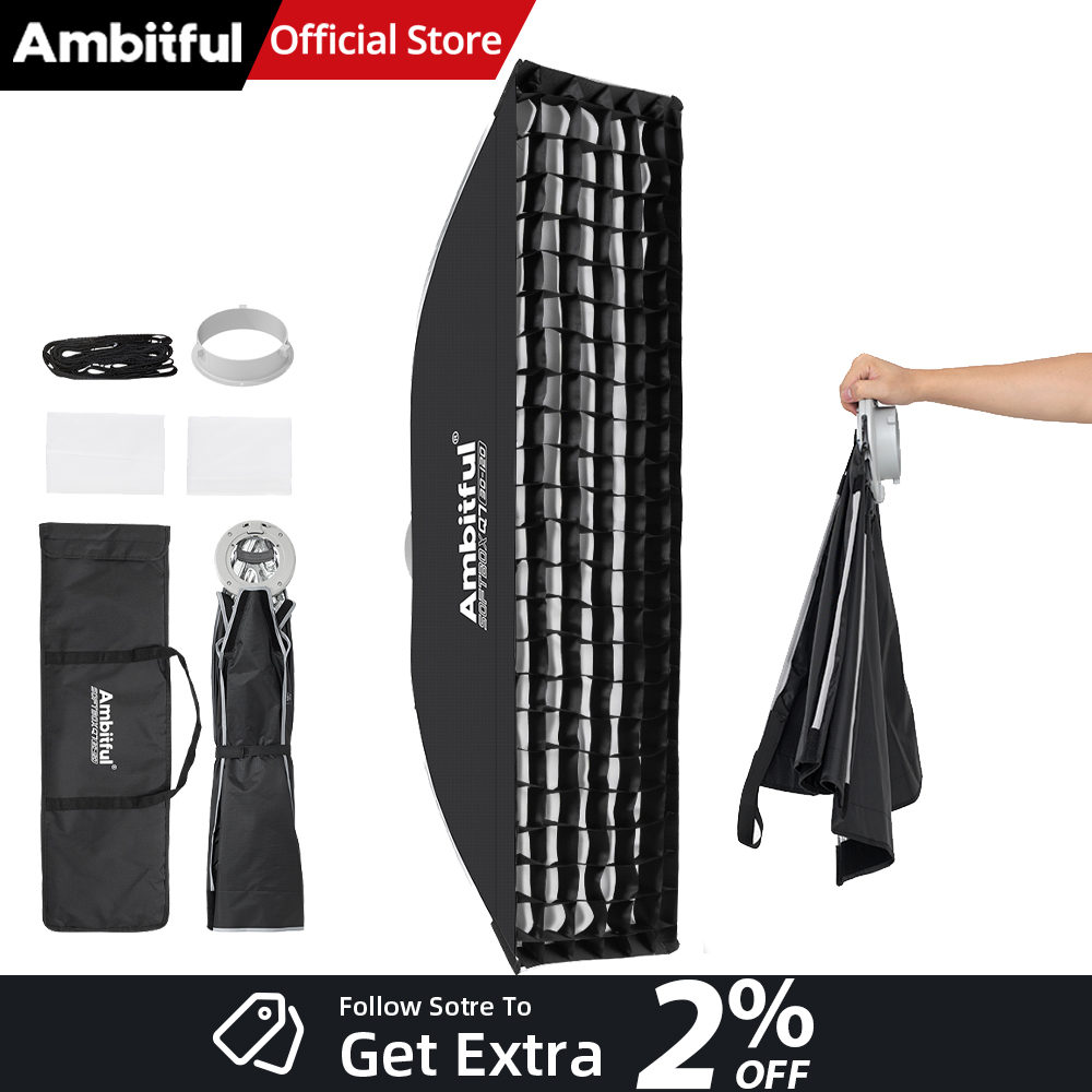 AMBITFUL Q7-II 30*120cm Softbo - Photography Darkroom reseña y precio