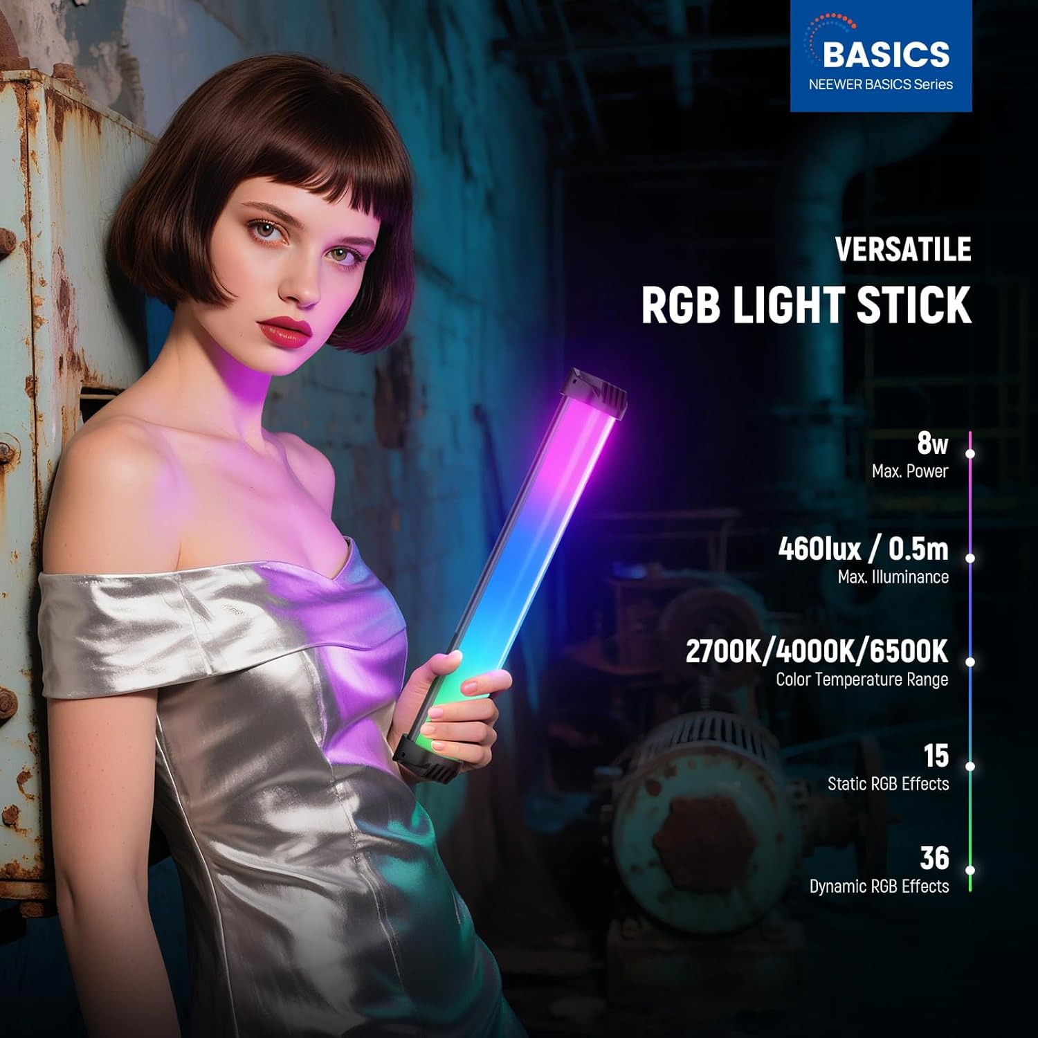NEEWER Basics-varita de luz RG - Photography Umbrella Lights reseña y precio