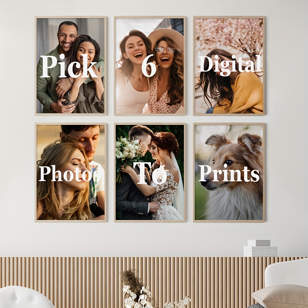 Juego de 6 Impresiones en Lien - Photography Style reseña y precio